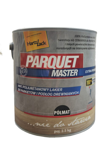 Parquet master caurspīdīga laka